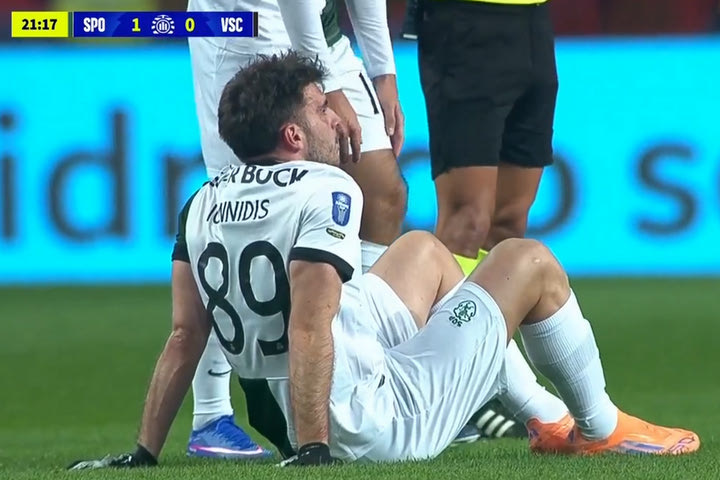 Συναγερμός στη Σπόρτινγκ: Αποχώρησε τραυματίας ο Φώτης Ιωαννίδης στο 24′ του ματς με τη Βιτόρια