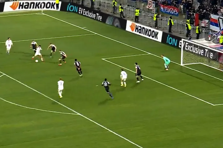 Ο Μερά σκόραρε με πανομοιότυπο τρόπο με τον Ιμπέρ και η Λιόν έκανε το 2-1