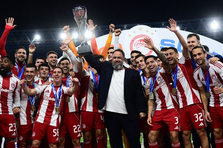 Ολυμπιακός: Αυτός είναι ο λόγος που ο τίτλος του Betsson Super Cup είναι ιστορικός για τον Βαγγέλη Μαρινάκη