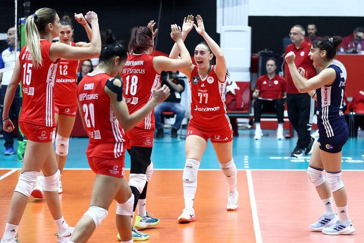 Ολυμπιακός, βόλεϊ γυναικών: Αυτό είναι το επόμενο παιχνίδι των ερυθρόλευκων στο Champions League και η βαθμολογία του τρίτου ομίλου