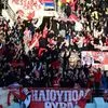 Ολυμπιακός – ΟΦΗ: Οι φίλοι των ερυθρόλευκων έχουν πάρει τη θέση τους στις κερκίδες του Παγκρητίου