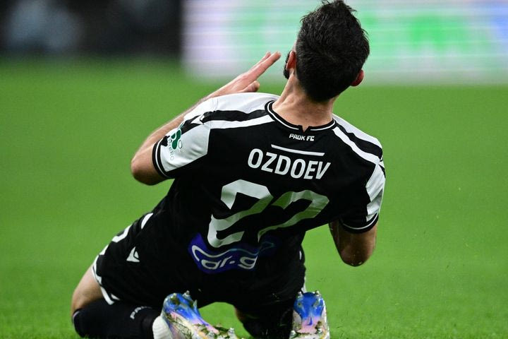 Απίθανη γκολάρα playstation από τον Οζντόεφ για το 2-0 του ΠΑΟΚ