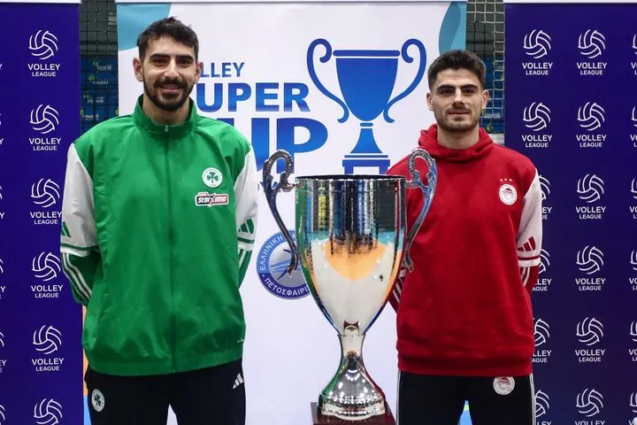 Αθλητικές μεταδόσεις: Πού θα δείτε το ντέρμπι αιωνίων ανάμεσα σε Παναθηναϊκό και Ολυμπιακό για το Super Cup Βόλεϊ Ανδρών