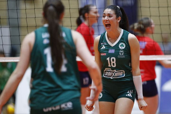 Παναθηναϊκός – Πανιώνιος Betsson 3-2: Ξανά στην κορυφή της Volley League Γυναικών οι πράσινες μετά από σπουδαίο ντέρμπι