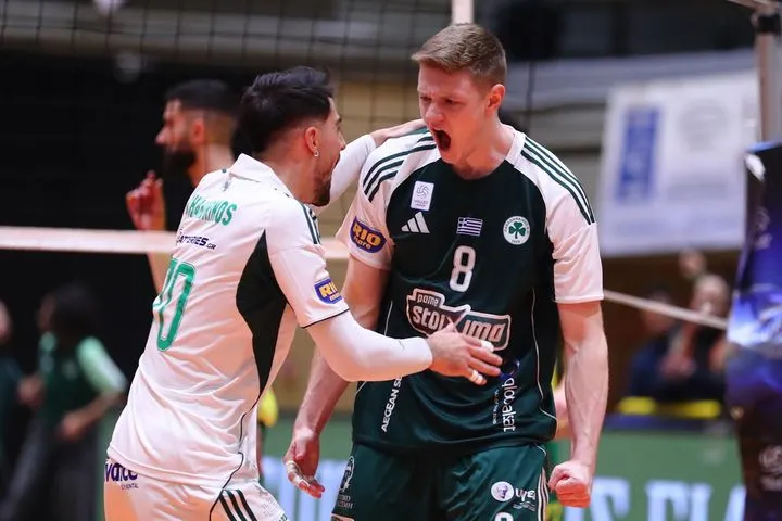 Volley League ανδρών: Με τρίποντα επέστρεψαν Παναθηναϊκός και Μίλων από τη διακοπή των εορτών