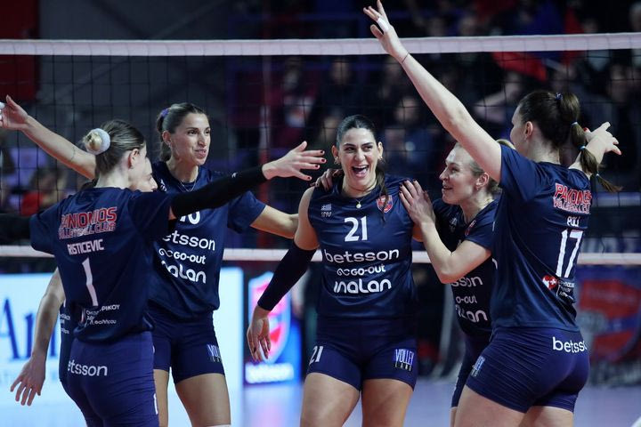 Volley League γυναικών: Σπουδαία νίκη για τον Πανιώνιο Betsson κόντρα στην ΑΕΚ, διπλά για Ολυμπιακό, ΠΑΟΚ και ΑΟ Θήρας