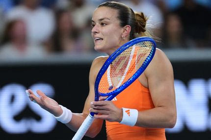 Σάκκαρη: "Είμαι άφωνη, πέρυσι κόντρα στον Σβιόντέκ δεν πίστευα στον εαυτό μου"