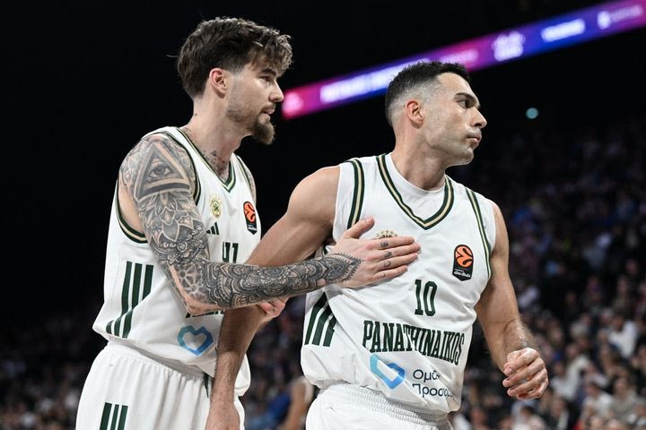 Βιλερμπάν – Παναθηναϊκός AKTOR 78-79: Σλούκας, Γκραντ και Χολμς έβγαλαν την υποχρέωση στη Γαλλία πριν τη διαβολοβδομάδα