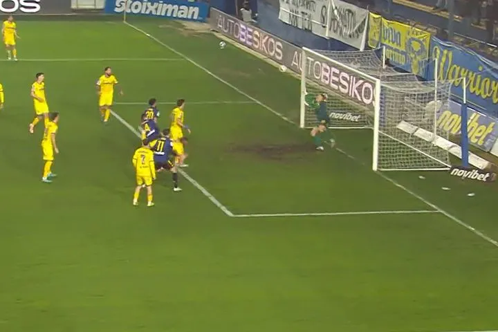 Λυτρωτής Φαμπιάνο: Ο αρχηγός του Άρη έδωσε τη λύση κόντρα στον Παναιτωλικό για το 1-0 των κιτρινόμαυρων