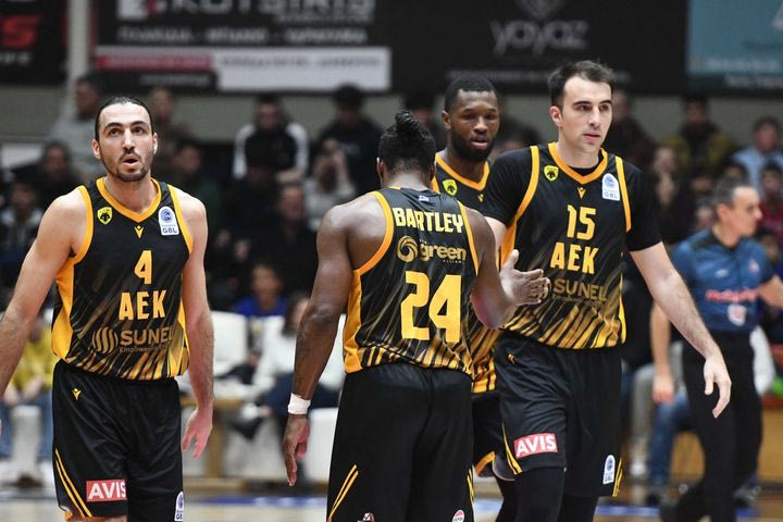 Η βαθμολογία της Stoiximan GBL, μετά τις μεγάλες νίκες της ΑΕΚ, της Μυκόνου Betsson και του Ηρακλή