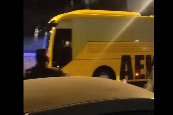 ΑΕΚ: Το VIDEO του SPORT24 από την άφιξη της Ένωσης στην OPAP Arena