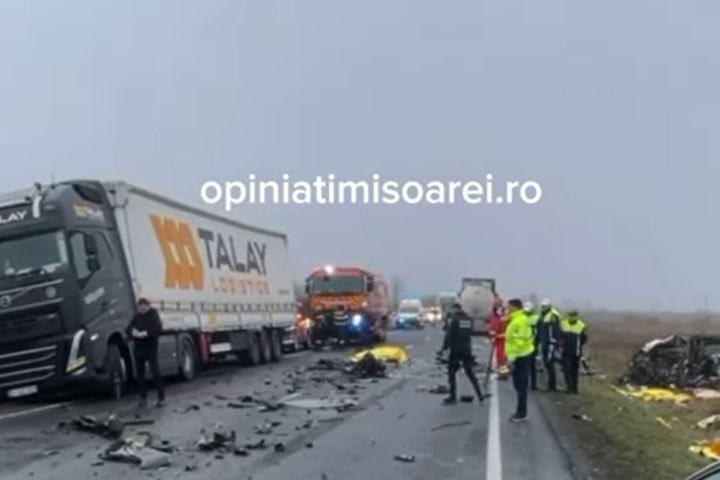 Οπαδοί ΠΑΟΚ, τροχαίο Ρουμανία: Βομβαρδισμένο τοπίο η περιοχή του δυστυχήματος  – Σοκαριστικό VIDEO