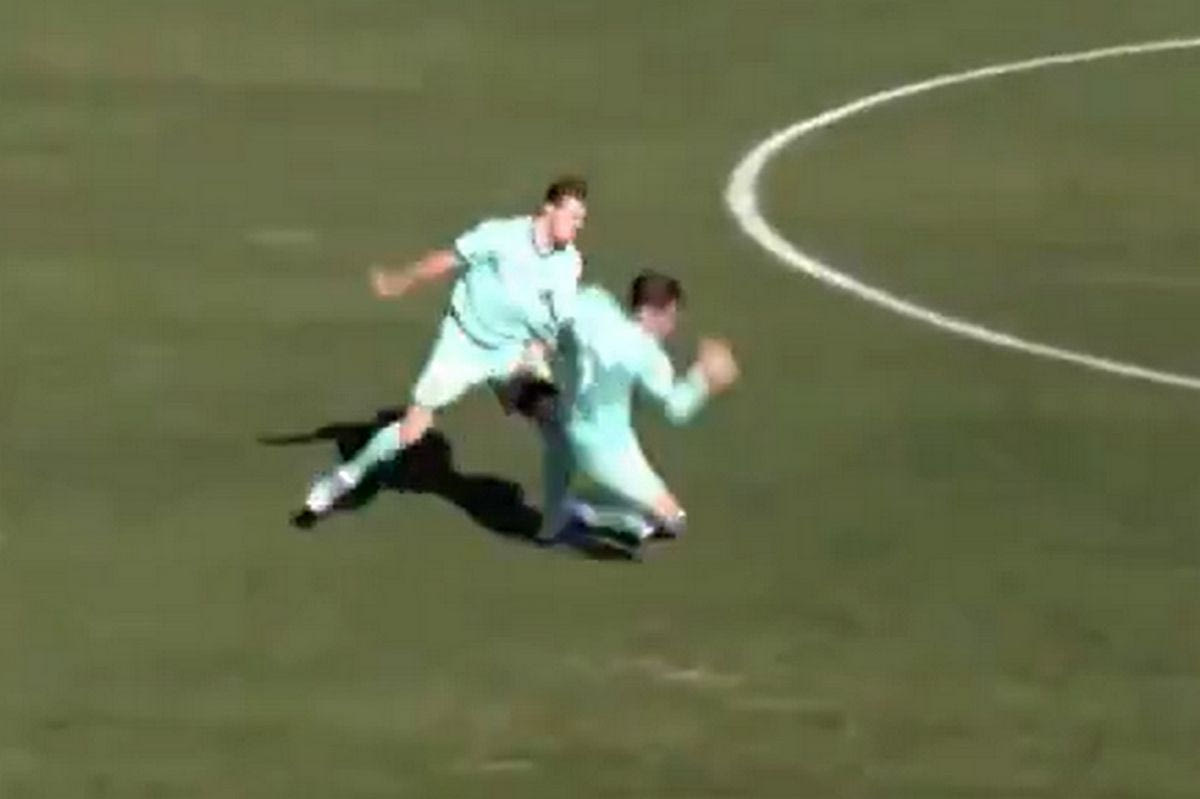 Πρωτοφανές: Ο Κούτσιας δέχθηκε επίθεση από συμπαίκτη του σε φιλικό της Λουγκάνο! (VIDEO)