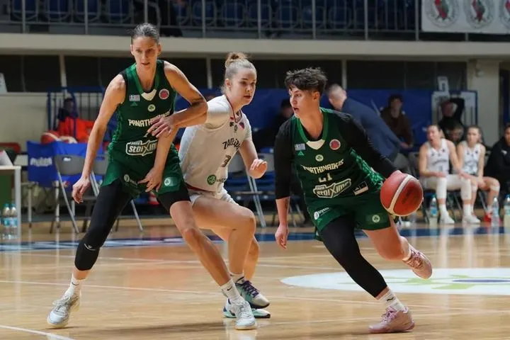 Ο Παναθηναϊκός διέλυσε τη Ζαγκλέμπιε με 27 πόντους και έκανε βήμα για τις 8 του EuroCup Women