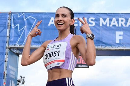 Πανελλήνιο ρεκόρ η Αναστασία Μαρινάκου στον Ημιμαραθώνιο στη Βαρκελώνη