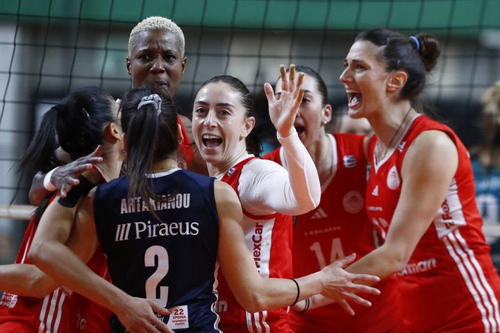 Μίλωνας – Ολυμπιακός 0-3: Άνετη νίκη για τις ερυθρόλευκες που μείωσαν στους δύο βαθμούς από τον Παναθηναϊκό, φοβερή ανατροπή για τον Πανιώνιο Betsson κόντρα στον ΠΑΟΚ