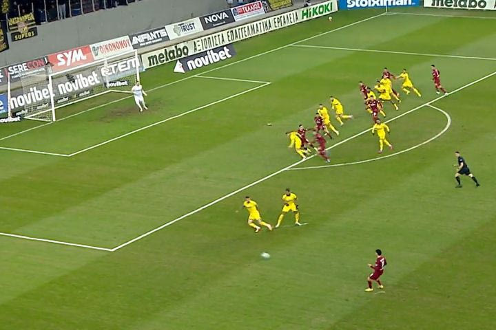 Η υπέροχη κομπίνα του Μούργου και η εκτέλεση του Σαγκάλ για το 1-0 της ΑΕΛ Novibet κόντρα στον Άρη