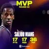 EuroLeague: O Σαλιού Νιάνγκ MVP της 22ης αγωνιστικής με εκπληκτική εμφάνιση κόντρα στη Dubai BC