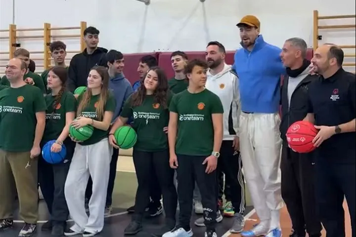 Παναθηναϊκός AKTOR: Χουάντσο και Σαμοντούροβ έγιναν ένα με τα παιδιά στο πλαίσιο του προγράμματος One Team