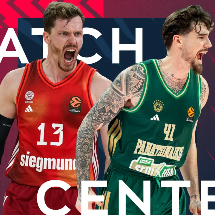 LIVE ο αγώνας του Παναθηναϊκού AKTOR με την Μπάγερν στο Μόναχο για την 22η αγωνιστική της EuroLeague