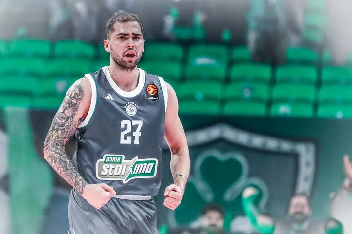 Παναθηναϊκός AKTOR – Μπασκόνια: Οι 34 πόντοι που πρόσφερε ο Τολιόπουλος, η δημιουργία του Σλούκα και το +21 που είχαν παρέα οι δύο διεθνείς γκαρντ