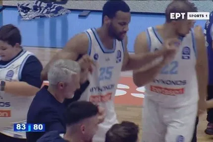 Ο Ζιάγκος και οι παίκτες της Μυκόνου Betsson χόρεψαν “Το γλέντι” μετά τη σημαντική νίκη κόντρα στον Ηρακλή