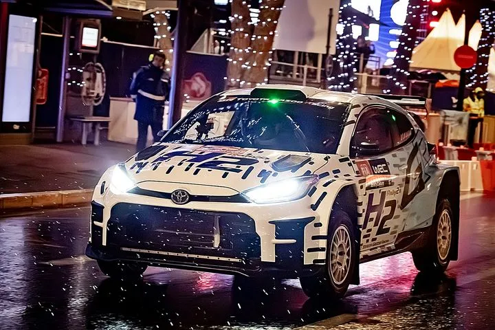 Το υδρογονοκίνητο αγωνιστικό της Toyota, “τάραξε” το Μονακό