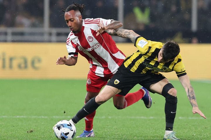 Stoiximan Super League: Η βαθμολογία μετά την ισοπαλία στην Allwyn Arena ανάμεσα σε ΑΕΚ και Ολυμπιακό