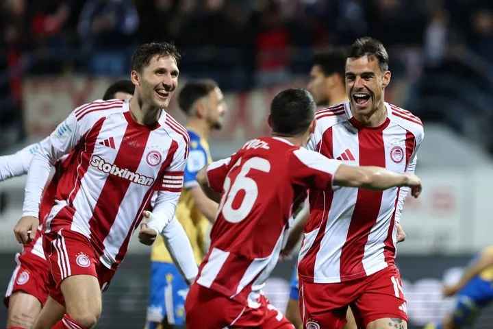 Η βαθμολογία της Stoiximan Super League μετά τη νίκη του Ολυμπιακού κόντρα στον Αστέρα AKTOR