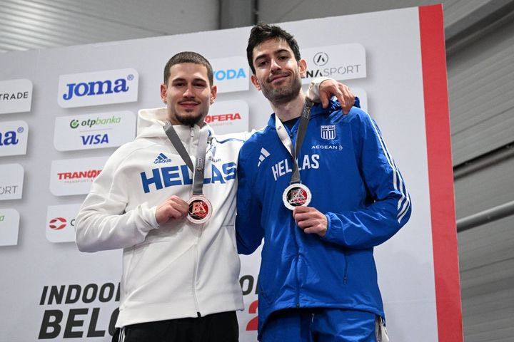 Ηττα του Μίλτου Τεντόγλου ξανά από τον Σαραμπογιούκοφ -11 μετάλλια για την Ελλάδα στους Βαλκανικούς