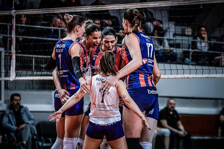 Volley League Γυναικών: Καθάρισε τον Μίλωνα ο Πανιώνιος Betsson, αγκαλιά με την τετράδα ο ΑΟ Θήρας