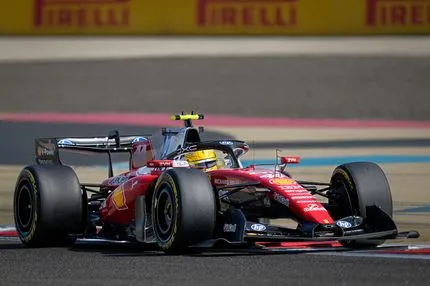 Γιατί σταμάτησε η Ferrari του Λιούις Χάμιλτον στο τέλος των δοκιμών του Μπαχρέιν