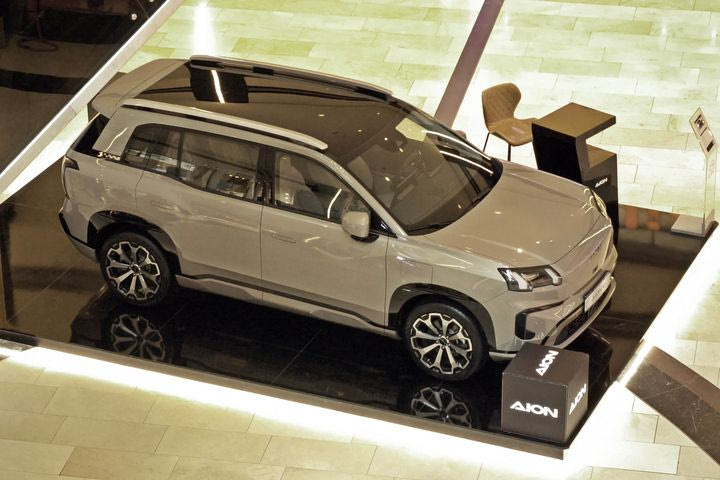 Η νέα ηλεκτρική SUV πρόταση, το Aion V στο Golden Hall για μια πρώτη γνωριμία
