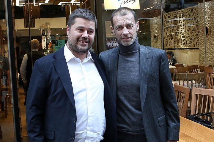 Ο Μάκης Γκαγκάτσης γευμάτισε στη Θεσσαλονίκη με τον Αλεξάντερ Τσέφεριν