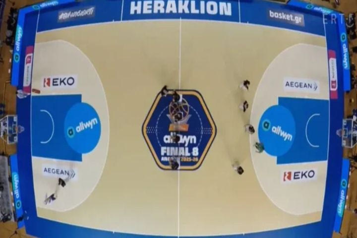 Allwyn Final 8: Sold out ο τελικός Ολυμπιακός – Παναθηναϊκός AKTOR στη Νέα Αλικαρνασσό