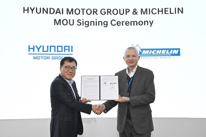 Hyundai και Michelin συνεχίζουν μαζί για τα λάστιχα του μέλλοντος