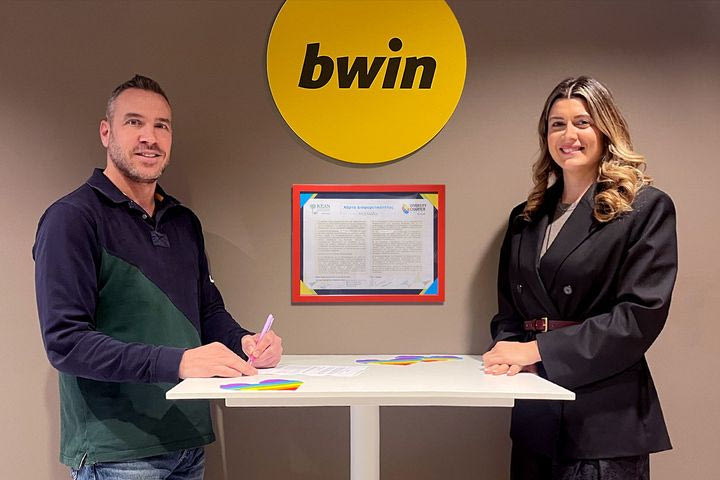 Η bwin Greece ανανέωσε τη δέσμευσή της στη Χάρτα Διαφορετικότητας