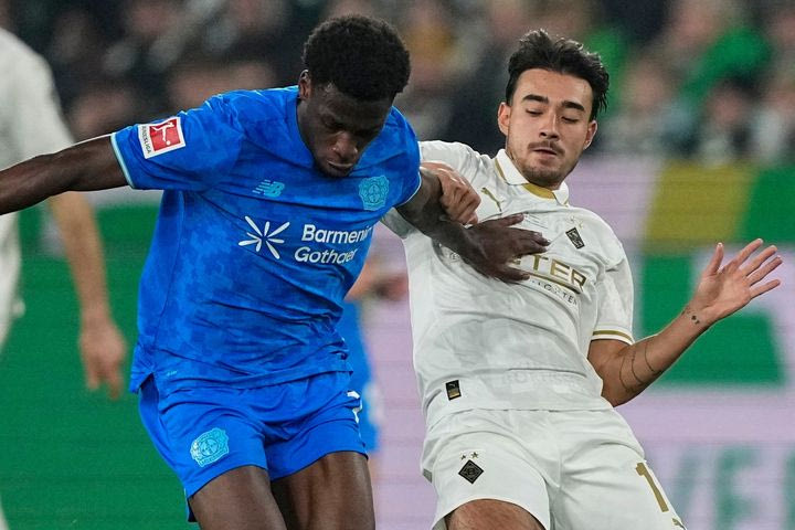 Η Γκλάντμπαχ έβαλε φρένο στο νικηφόρο σερί της Λεβερκούζεν, προσεχή αντίπαλο του Ολυμπιακού στο Champions League