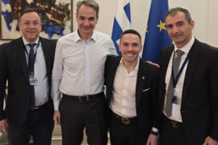 Ο Πρωθυπουργός Κυριάκος Μητσοτάκης δέχθηκε την αντιπροσωπεία της ΕΓΟ