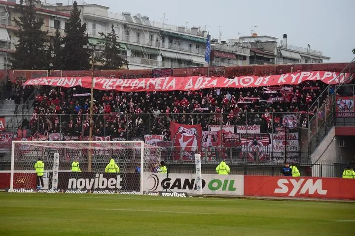 Με περισσότερους από τέσσερις χιλιάδες φιλάθλους ο Ολυμπιακός στις Σέρρες