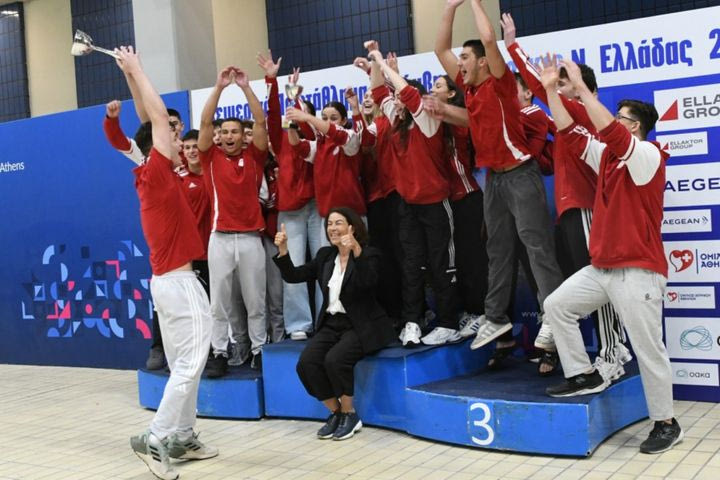Ολυμπιακός, Ωκεανός, ΠΑΟΚ και Αστέρια τους τίτλους στο Xειμερινό Πρωτάθλημα κολύμβησης