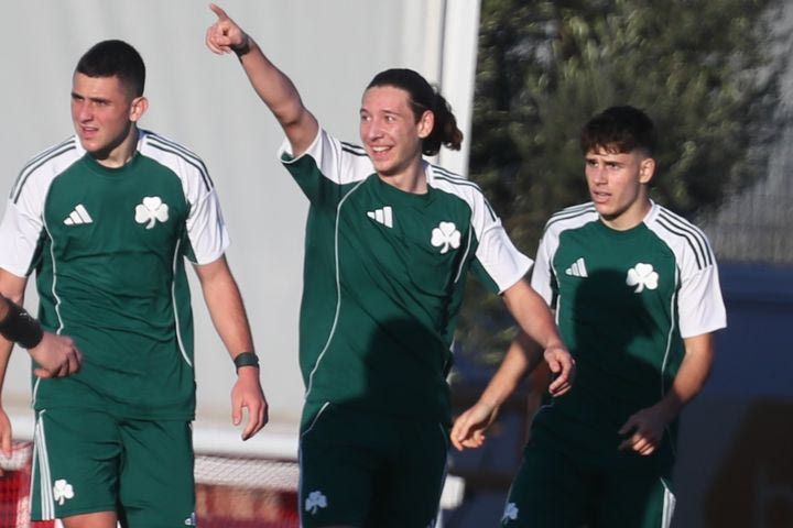 Η Κ19 του Παναθηναϊκού νίκησε στον Ρέντη και άφησε τρίτο τον Ολυμπιακό, συνεχίζοντας στο κυνήγι του ΠΑΟΚ