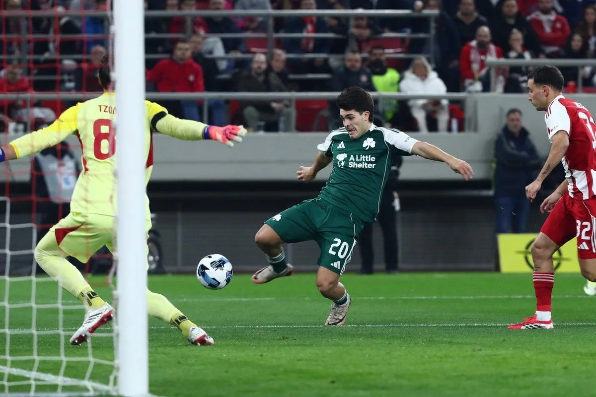 Ολυμπιακός – Παναθηναϊκός: Μαγική ενέργεια Ταμπόρδα, τρομερή συνεργασία με τον Τεττέη και ο Αργεντινός έκανε το 0-1 στο ντέρμπι του “Γ. Καραϊσκάκης”