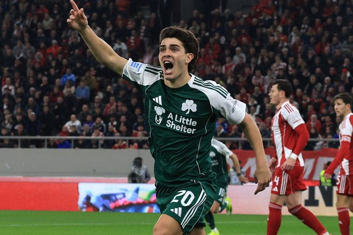 Ολυμπιακός – Παναθηναϊκός 0-1: Πράσινο tango με Ταμπόρδα, το Τριφύλλι άλωσε το Καραϊσκάκης και έριξε τους ερυθρόλευκους στη 2η θέση