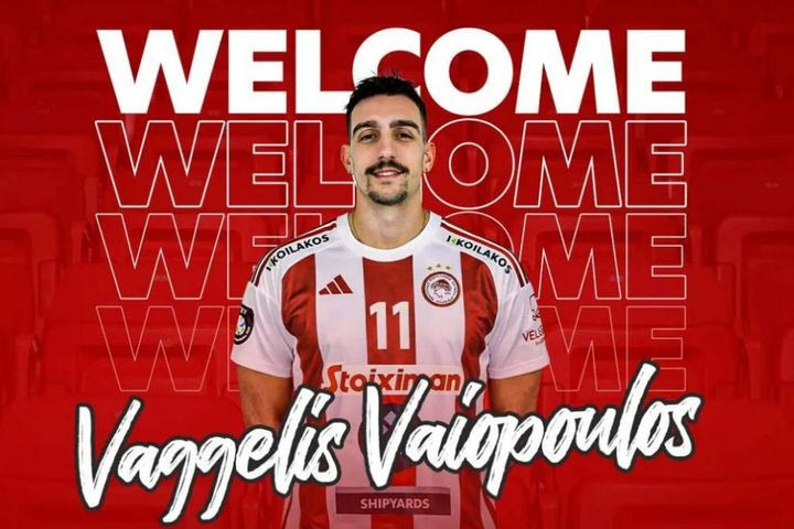 Ολυμπιακός, βόλεϊ ανδρών: Οι ερυθρόλευκοι ανακοίνωσαν την επιστροφή του Βαγγέλη Βαϊόπουλου