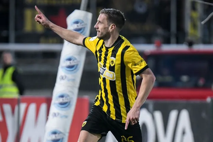 Ασίστ πάρε – βάλε Ζοάο Μάριο, ο Βάργκα απέφυγε τον Τσομπανίδη και σκόραρε σε κενή εστία το 4-0