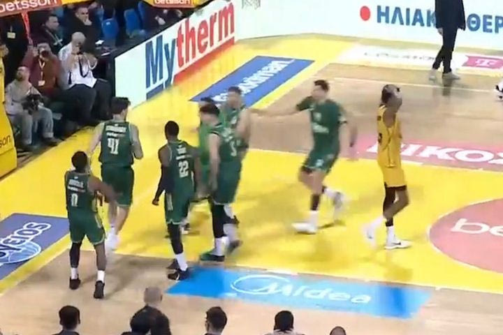 Άρης Betsson – Παναθηναϊκός: Συγκλονιστικό φινάλε στο Αλεξάνδρειο και παράταση, με τρίποντο του Χουάντσο Ερνανγκόμεθ και χαμένο σουτ του Νουά