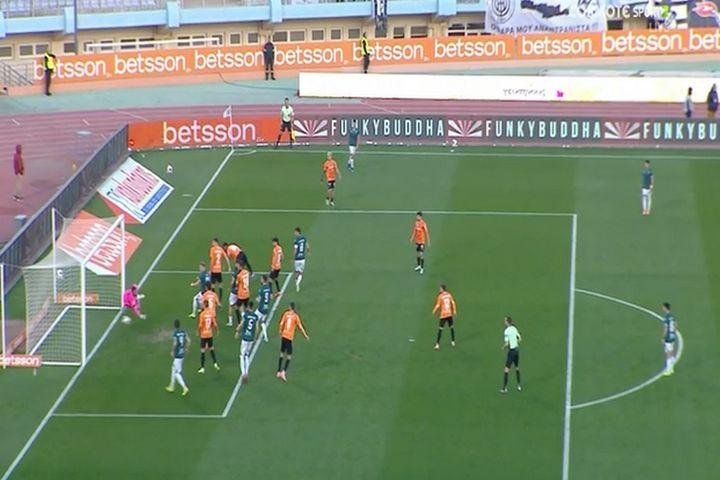 Ο Μπάλτζι ισοφάρισε για τον Λεβαδειακό με απευθείας εκτέλεση φάουλ