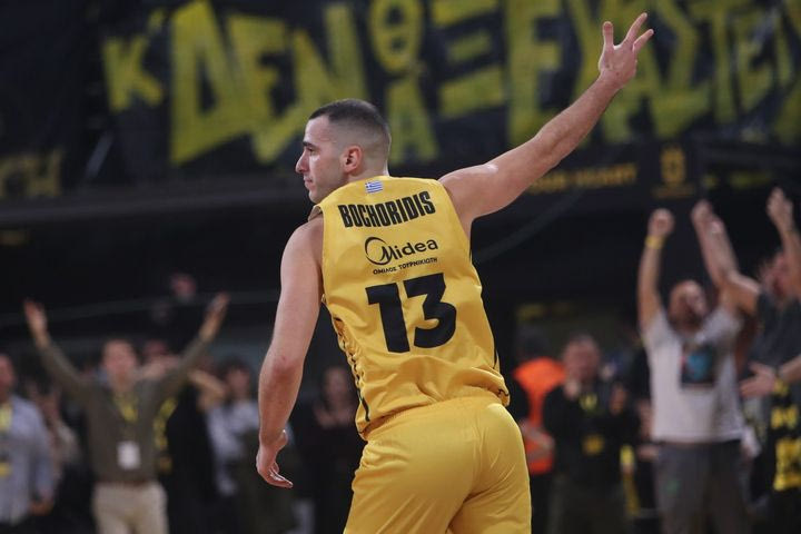 Άρης Betsson – Παναθηναϊκός AKTOR: To καθοριστικό τρίποντο του Μποχωρίδη για το 100-95 στην παράταση