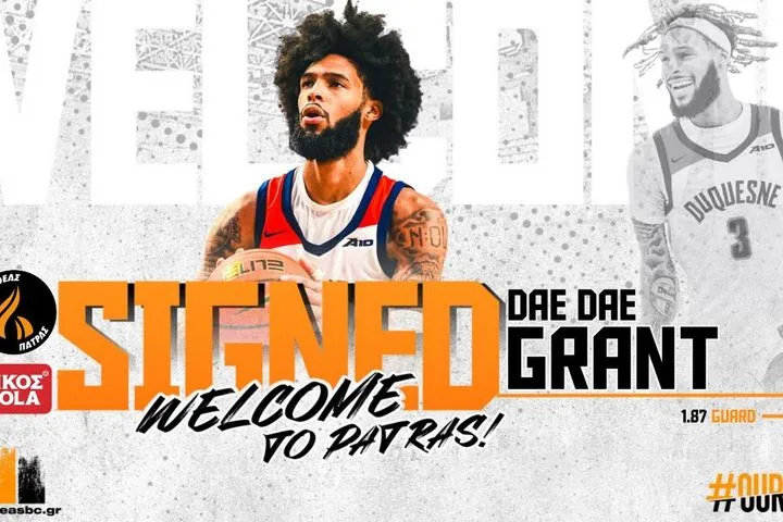 Ο Προμηθέας ανακοίνωσε τον Ντέι Ντέι Γκραντ